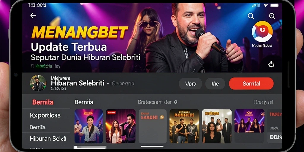 Tampilan antarmuka utama aplikasi MENANGBET yang informatif dan menarik.