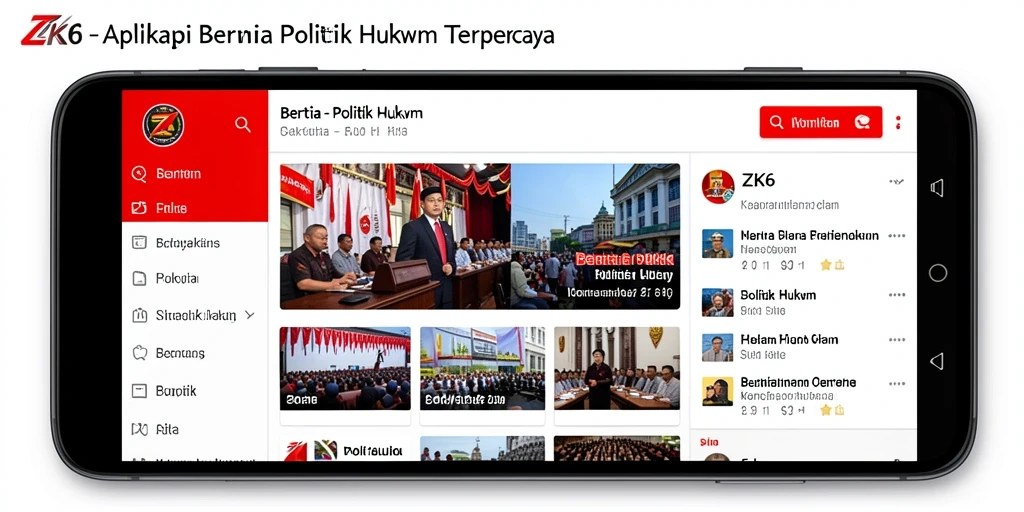 Tampilan antarmuka ZK6 yang informatif dan user-friendly.