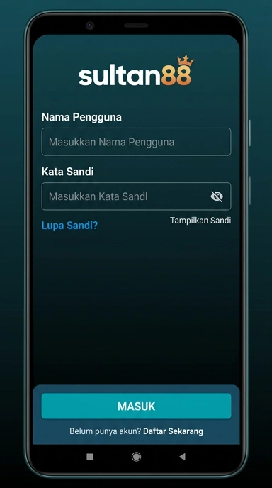 Masuk Akun Sultan88 untuk Pengguna Android
