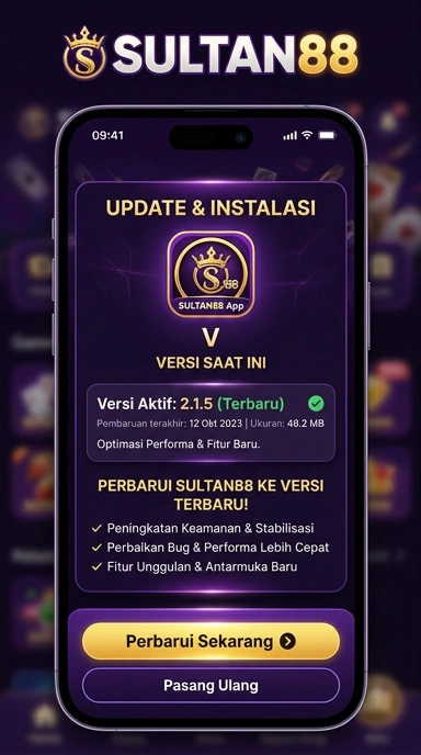 Riwayat Versi sultan88 untuk Pengguna Android Indonesia